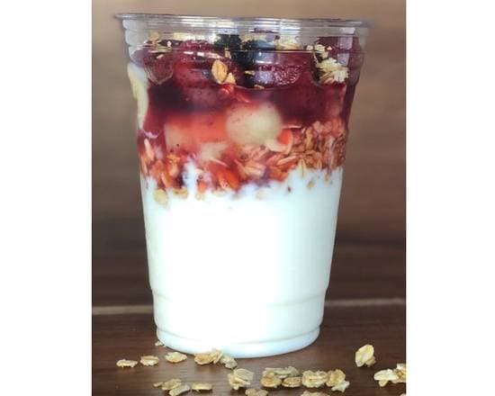 Bowl saludable friuta y yogurt