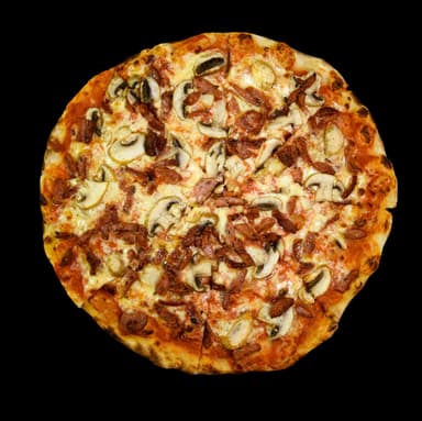 Pizza Especial Vuelo Ibérico 35 cm 8 Porciones