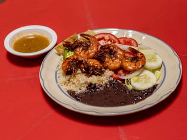 Camarones al mojo de ajo