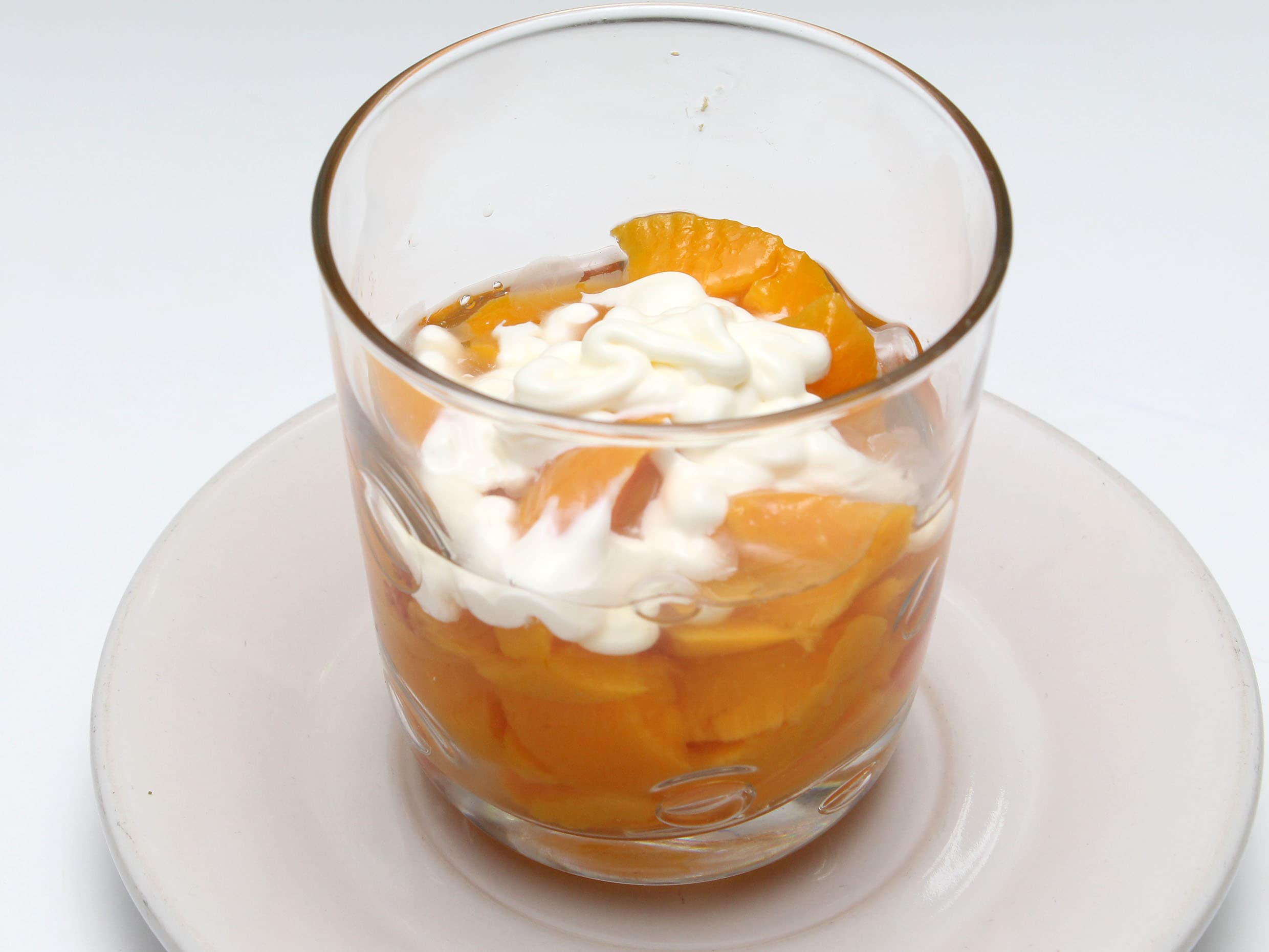 Duraznos con Crema