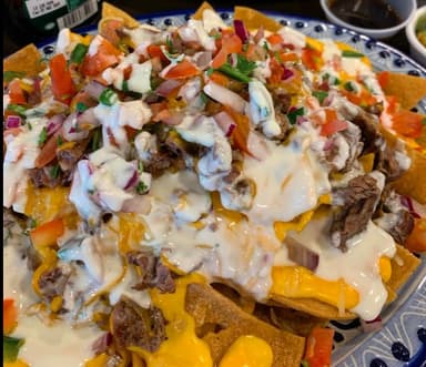 Nachos con Arrachera