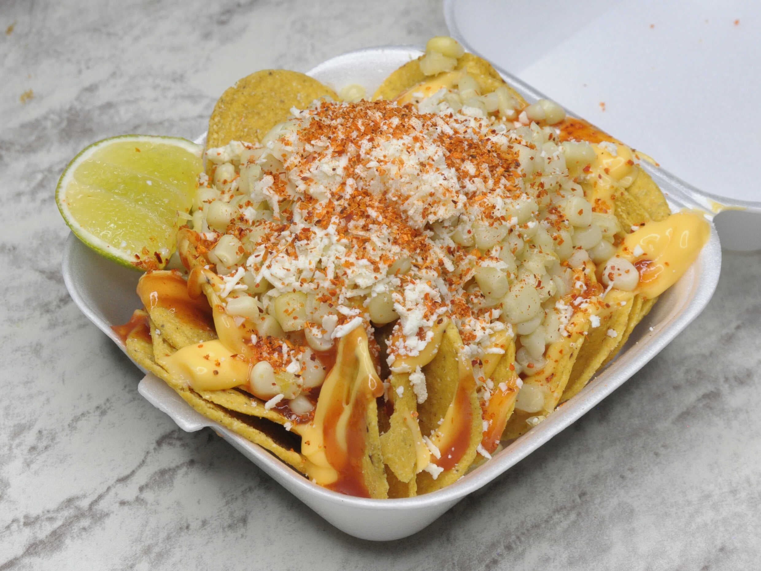 Nachos-Esquite