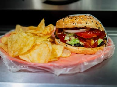 Hamburguesa con Papas