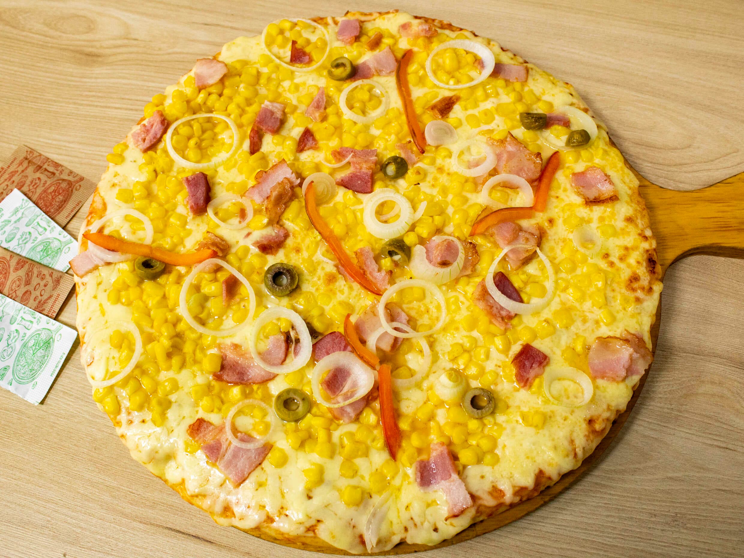 Pizza Familiar Venezolana 8 Piezas