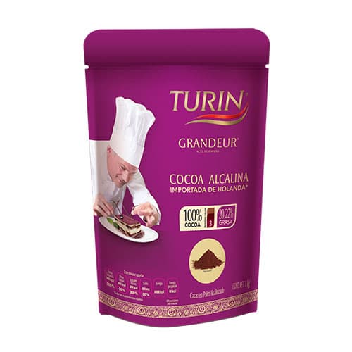Turin Cocoa Alcalina Bolsa 1 kg