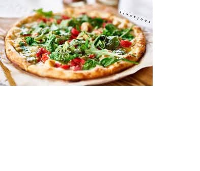 Pizza 4 Quesos al Pesto Tradicional