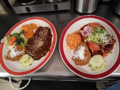 Enmoladas de pechuga