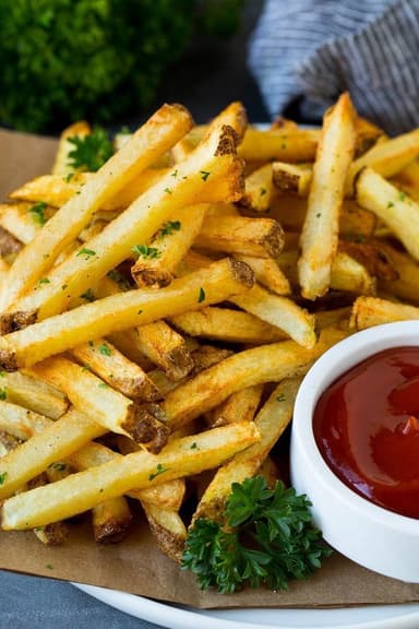 Orden de Papas a la Francesa 🤑 + POSTRE GRATIS