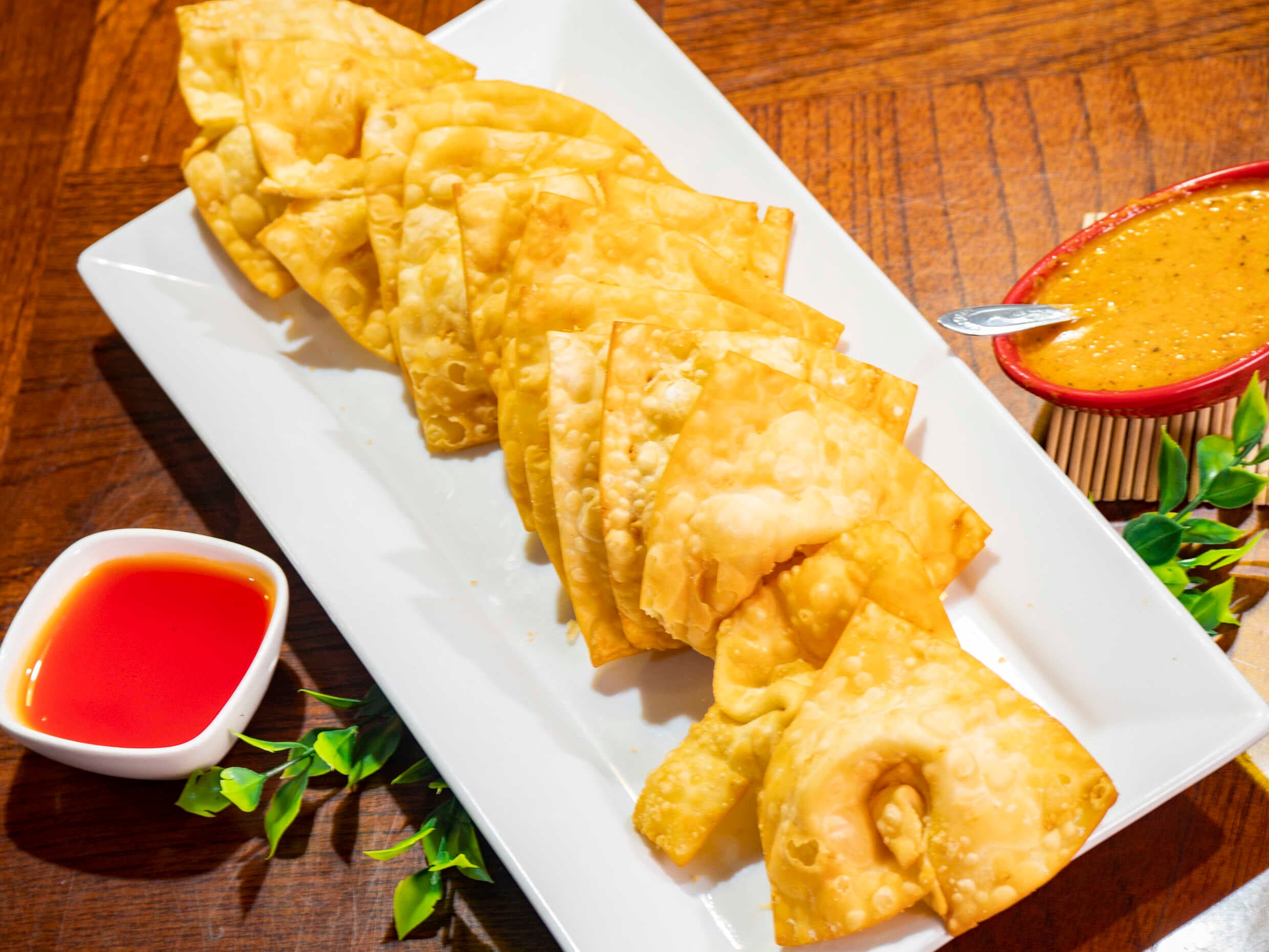 Porción de Wantán Frito Relleno 12 uds
