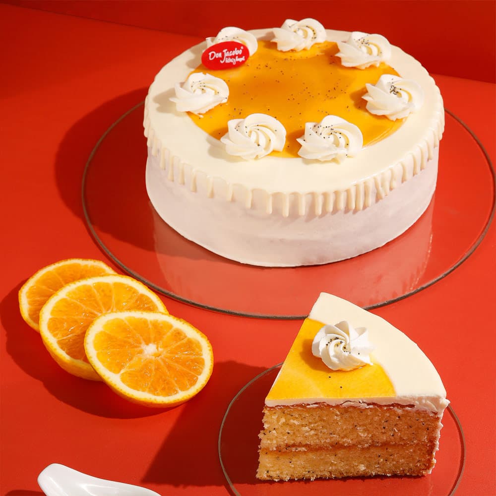 Torta de Naranja y Amapola