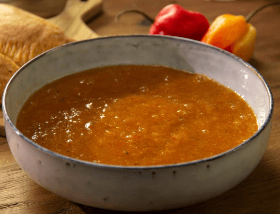 1 onza de salsa mango habanero