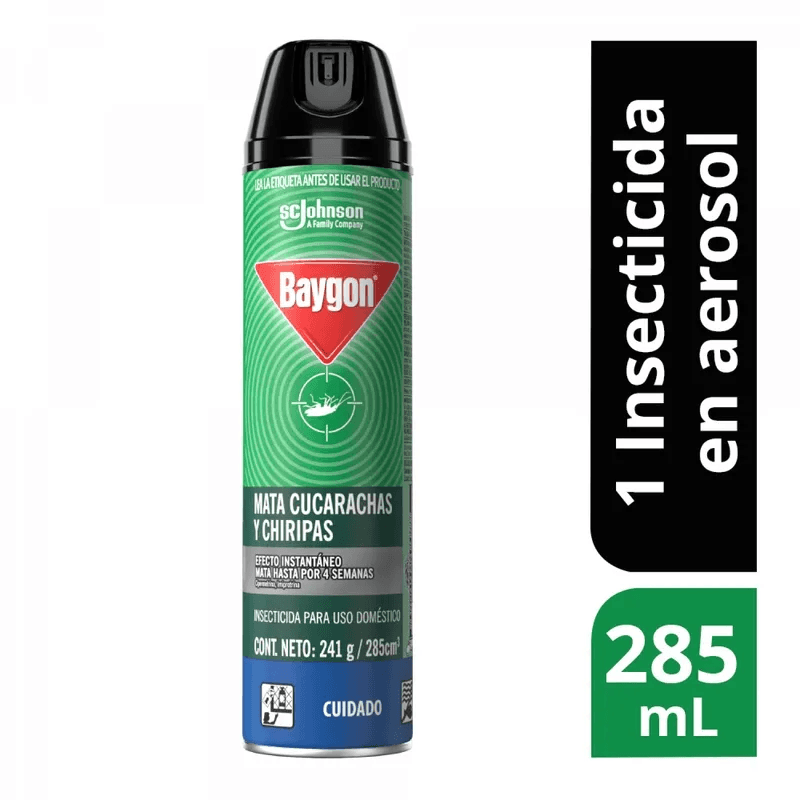 Insecticida Baygon cucarachas y chiripas x241g