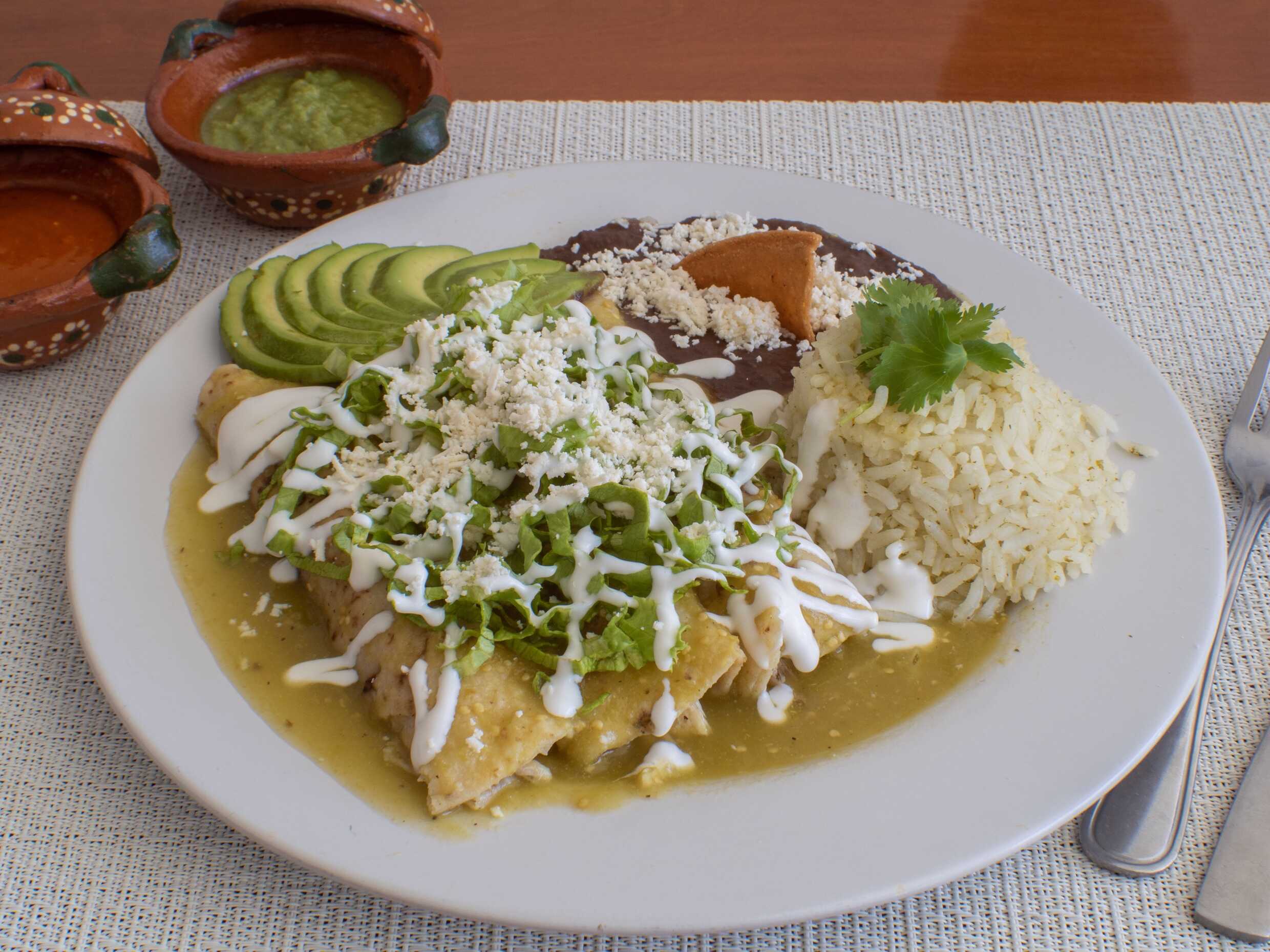 Chicken Enchiladas