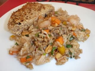 Yakimeshi de Camarón Grande