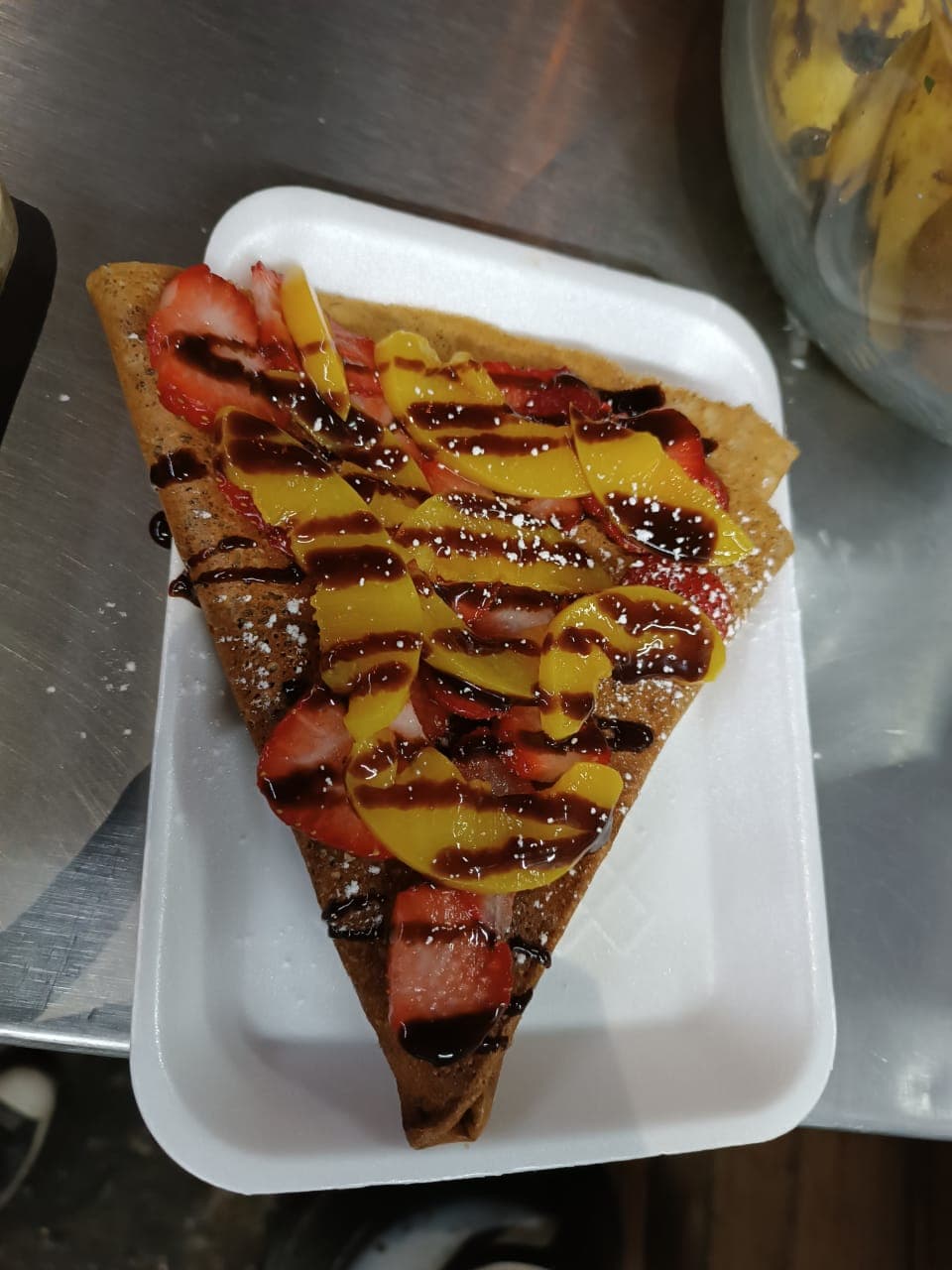 Crepa de Lechera y Durazno