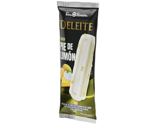 Paleta Deleite Pie Limón 100g