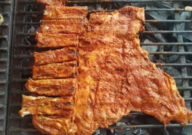 1/4 de Costillas Enchiladas