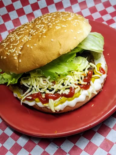 Hamburgesa Especial y Gaseosa
