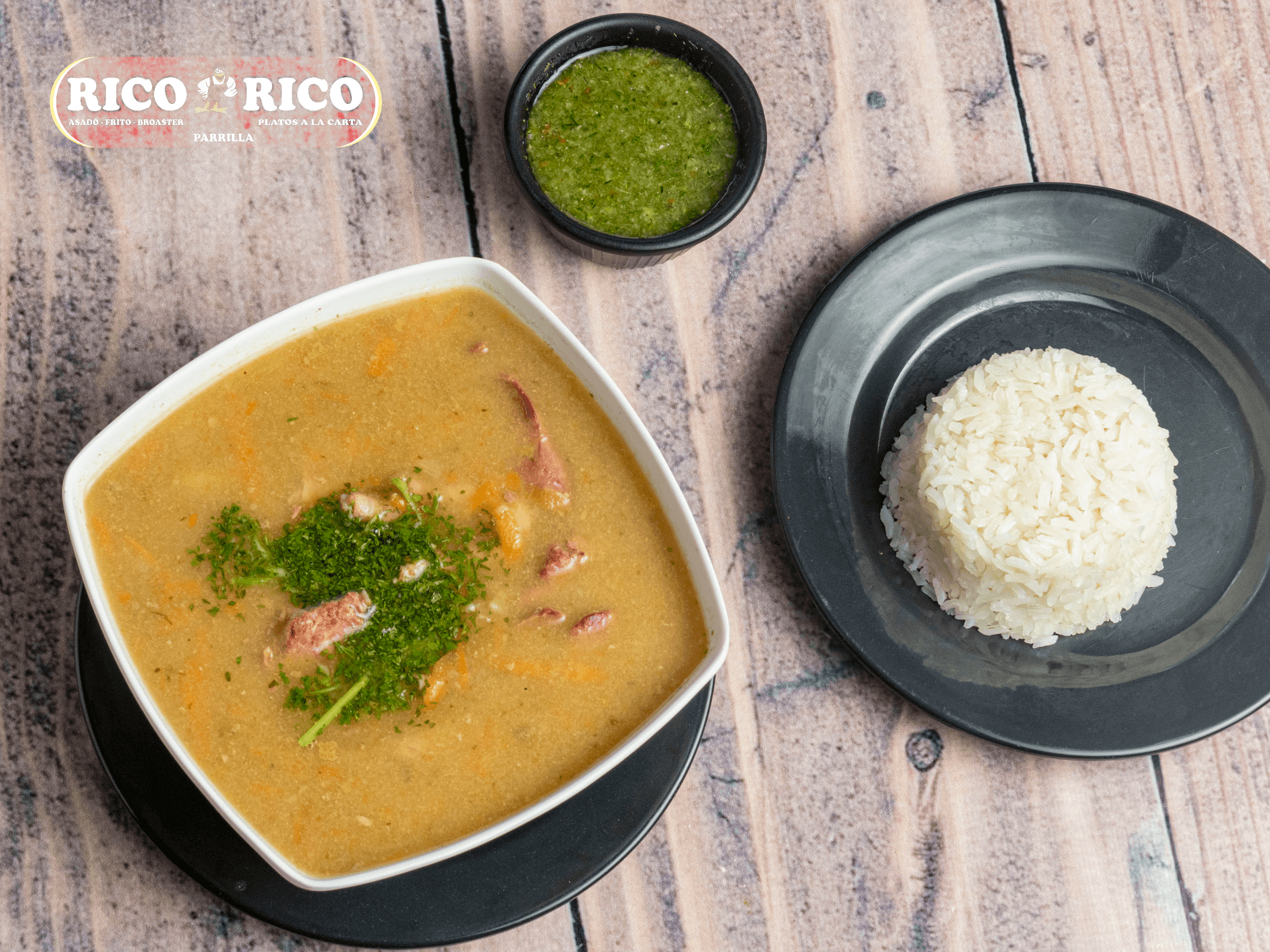 Sopa de Menudencias con Arroz