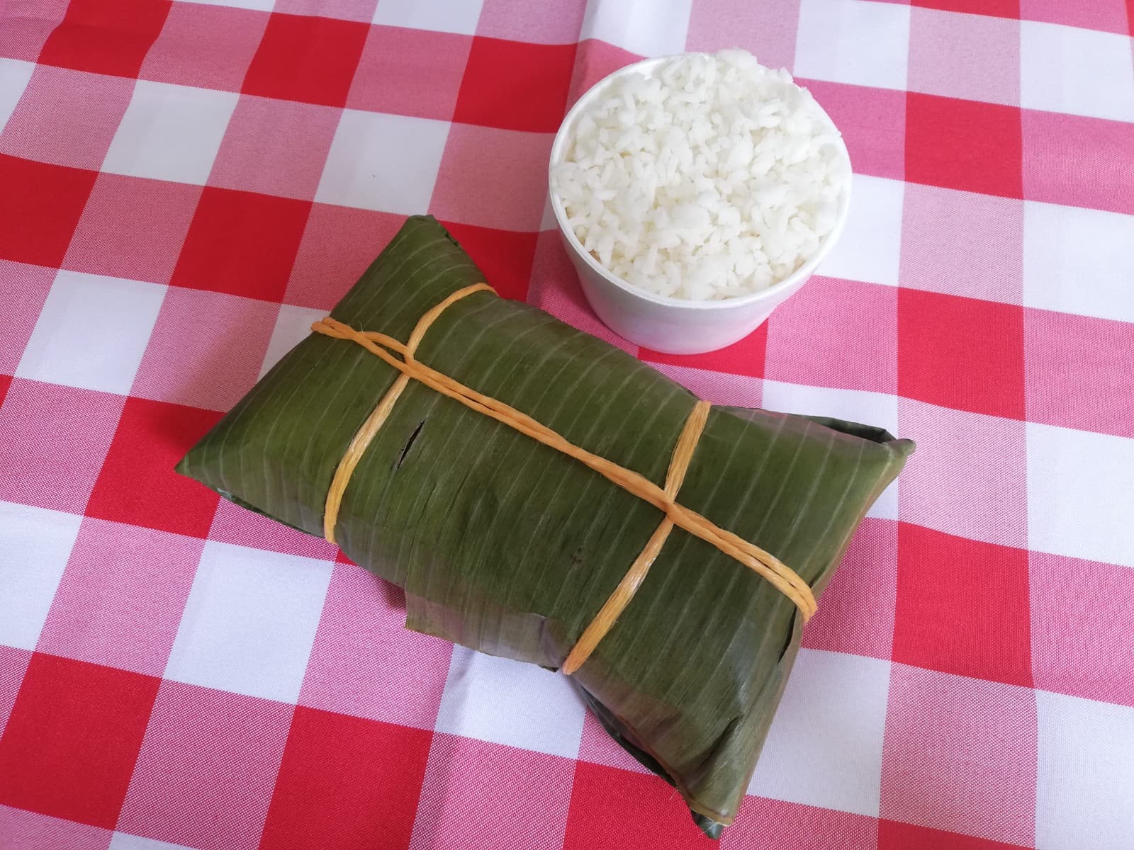 Combo Jr. con arroz (Tamal 400 gr + Arroz)