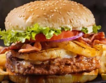 Hamburguesa Hawaiana