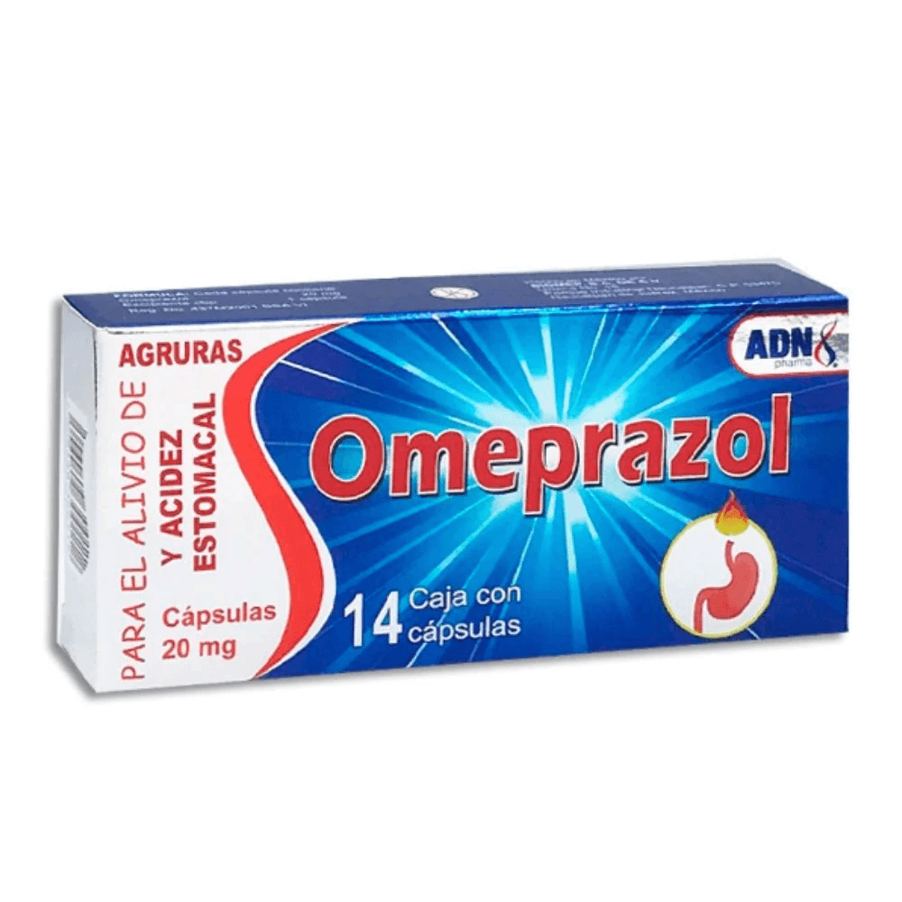 OMEPRAZOL 20 MG CAPS C/14  (ADN)