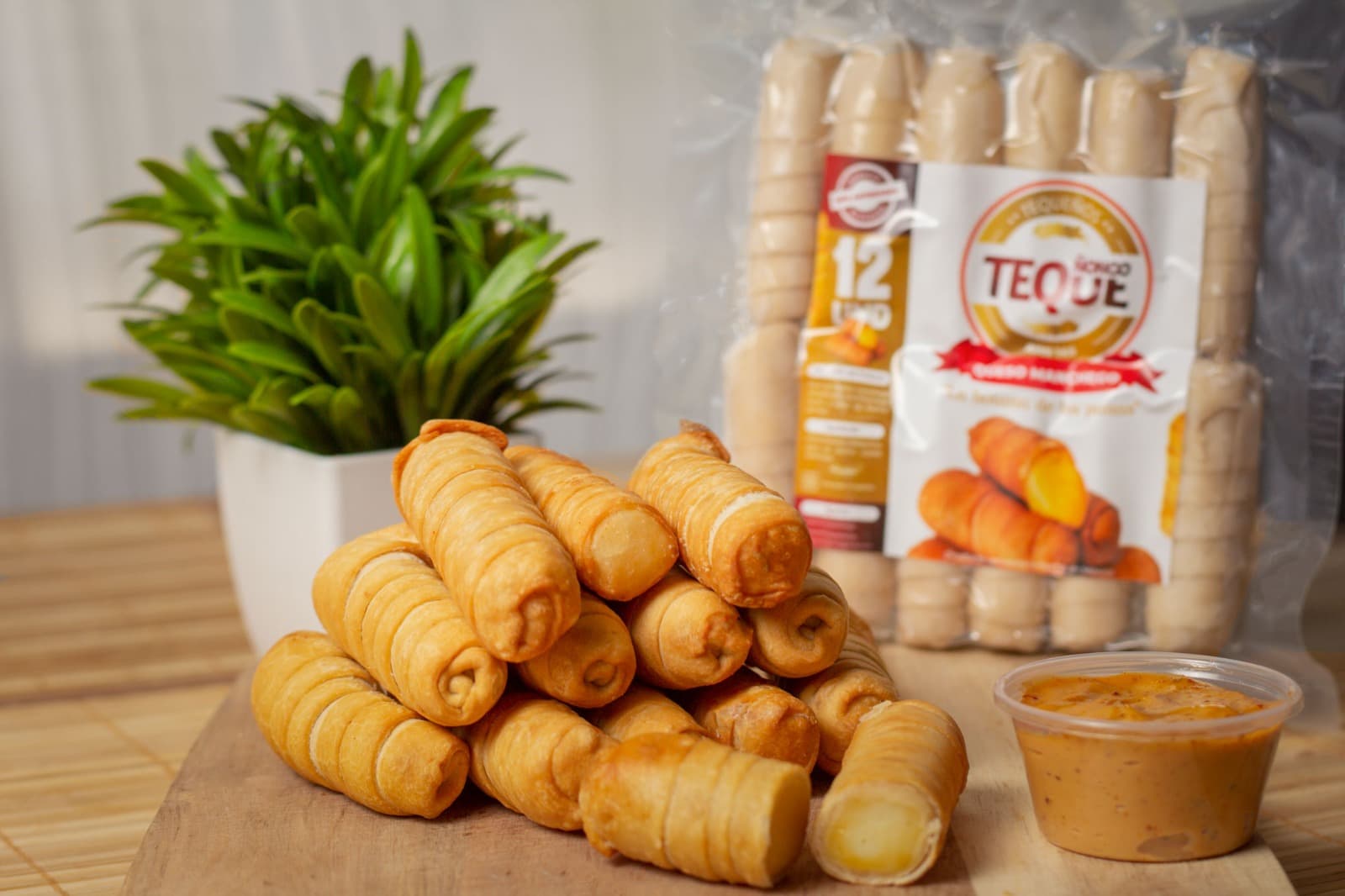 Tequeños Docena Frita de Queso Manchego
