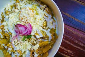Chilaquiles en Salsa Habanero