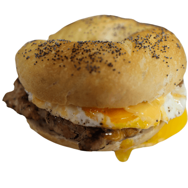 Sándwich Bagel Salchicha, Semilla de Amapola