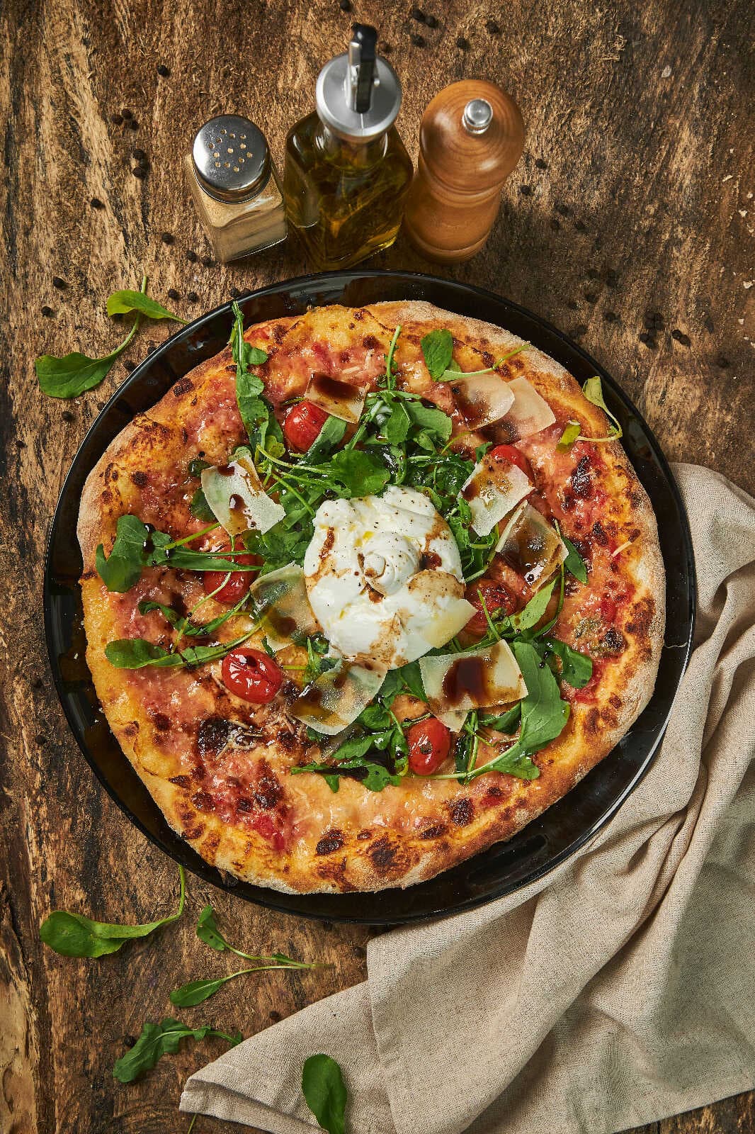 40 cms Pizza Burrata