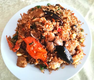 Arroz Frito con Mariscos  海鲜饭