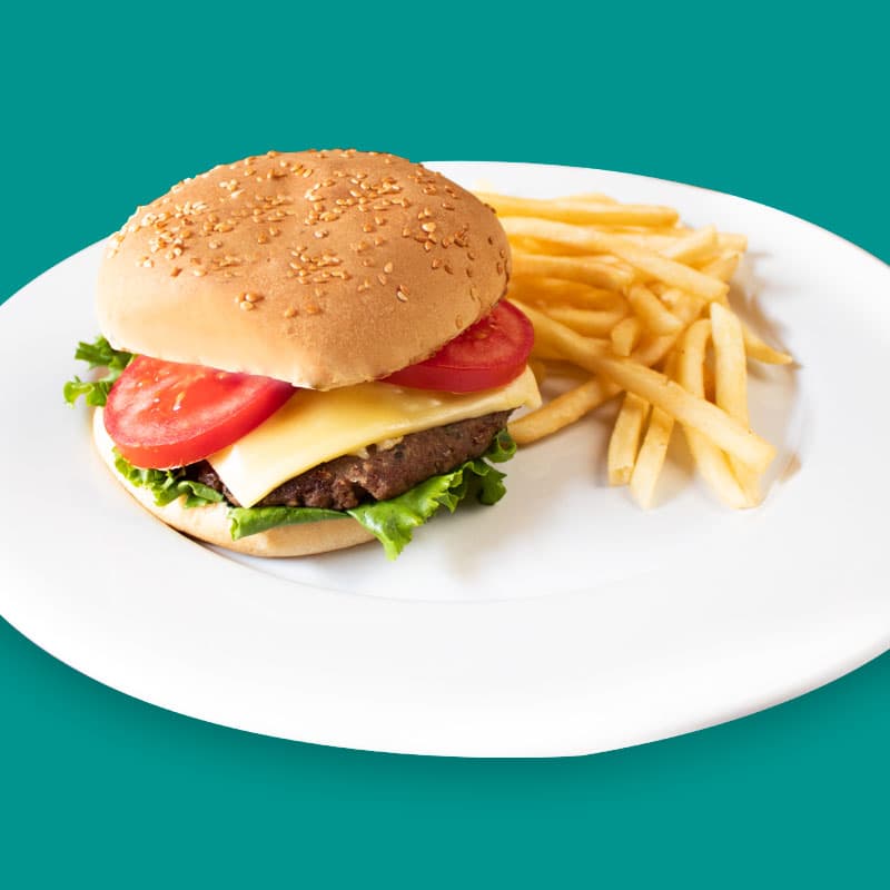 Hamburguesa Tradicional con Queso