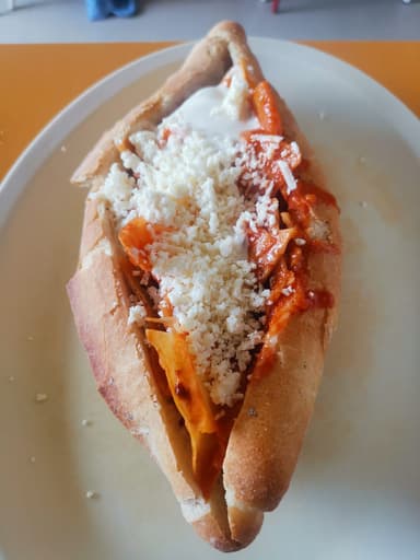 Lonche de Chilaquiles
