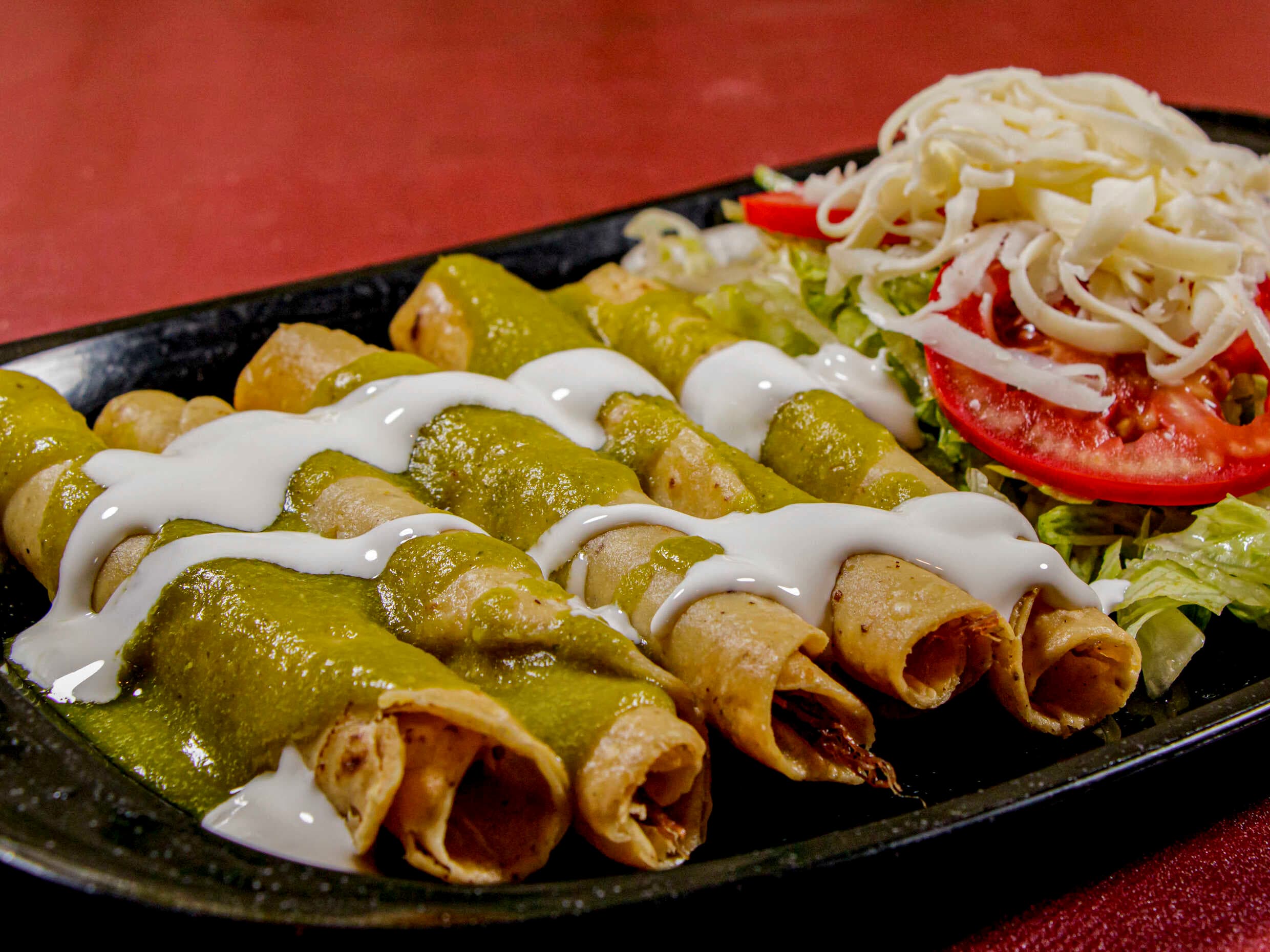 Flautas de Pollo