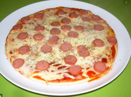 Pizza de Salchicha