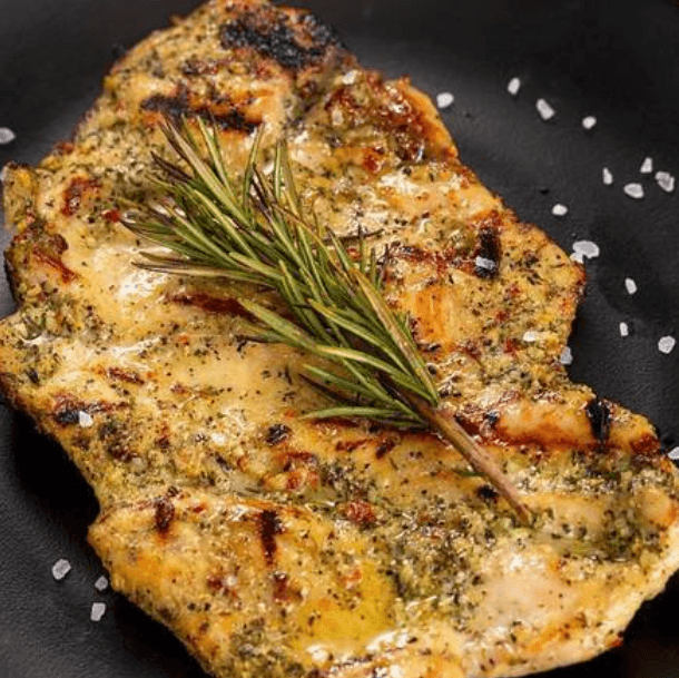 Pechuga de Pollo en salsa caribeña