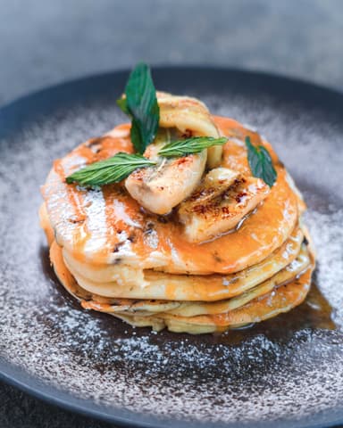 Pancakes en Caramelo