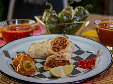 Burrito de Deshebrada