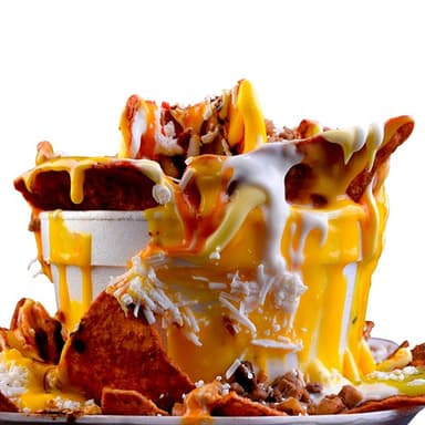 Chorreada en Vaso Gde (12oz) Carne