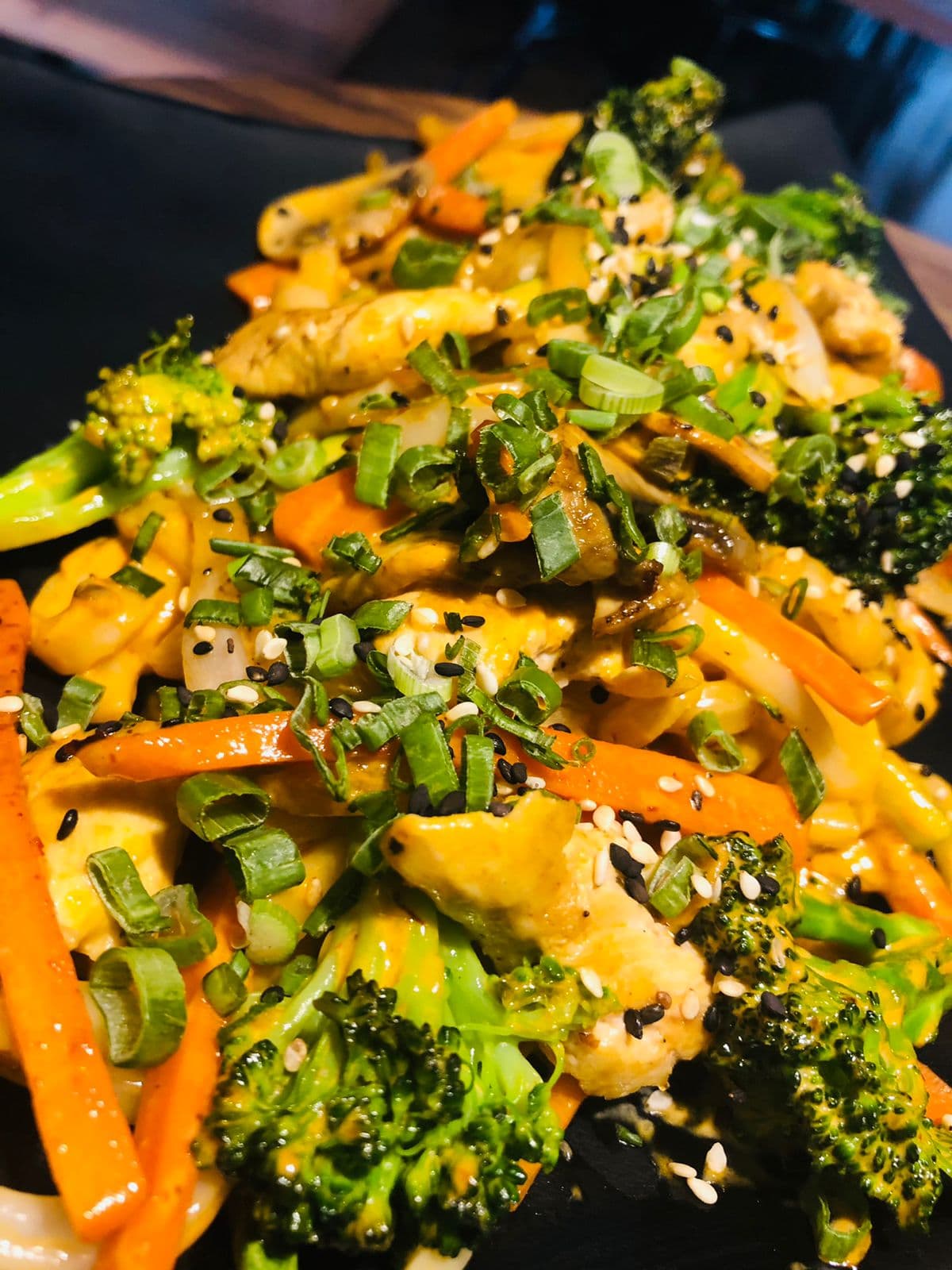 Yakiudon de Pollo