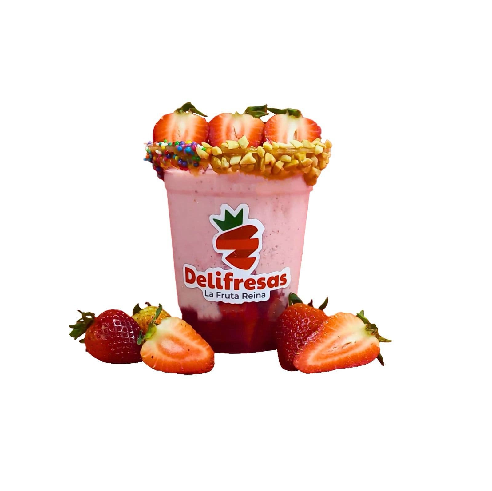 Batido de Fresa 12 oz
