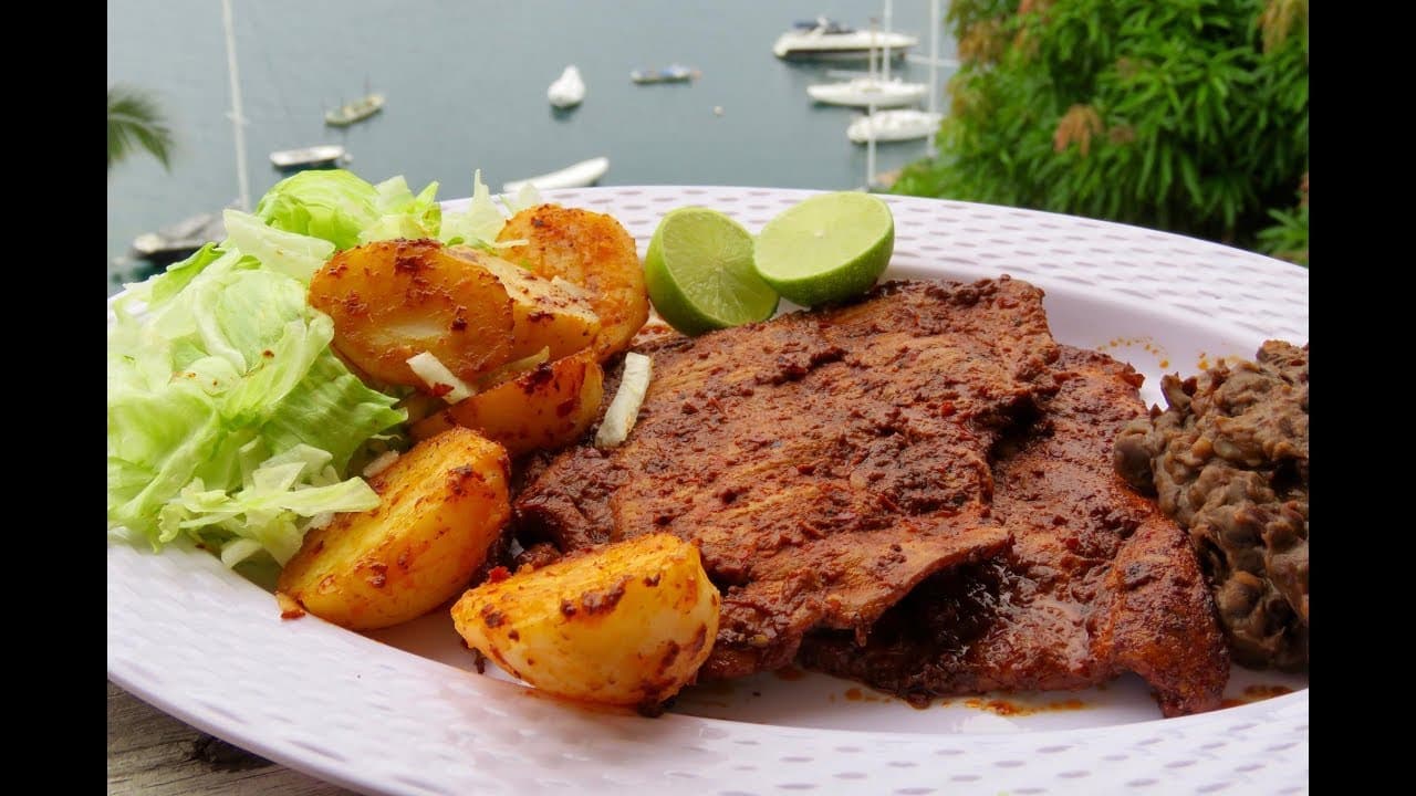 Combo 3: Carne Enchilada con Verduras