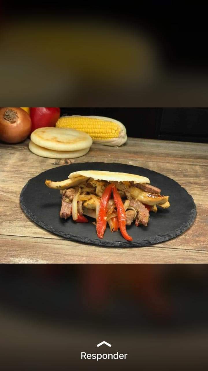 Arepa de Fajitas