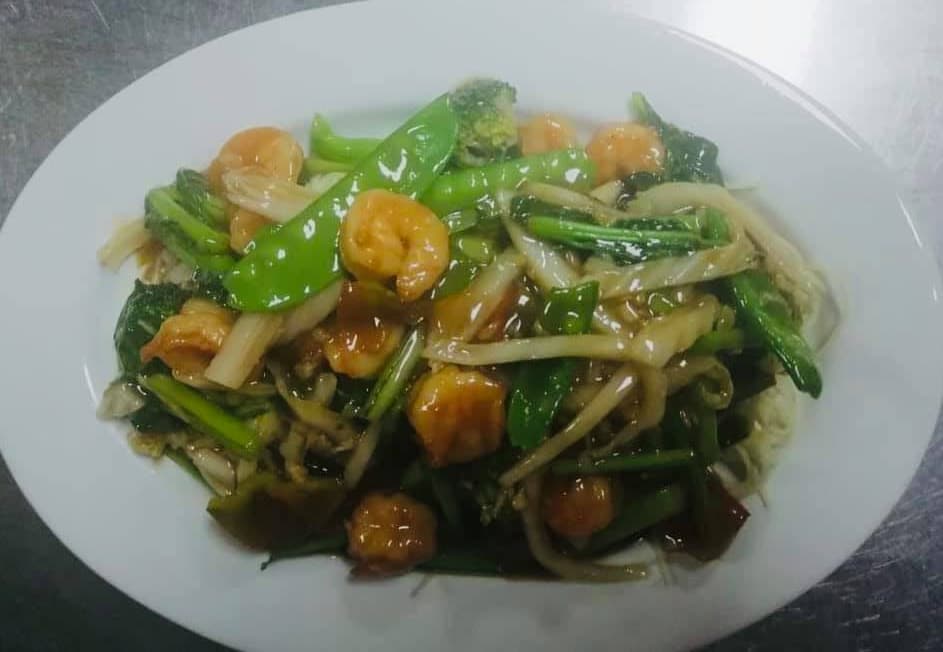 Fideo Chino con Pollo