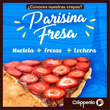 Crepa Parisina Fresa