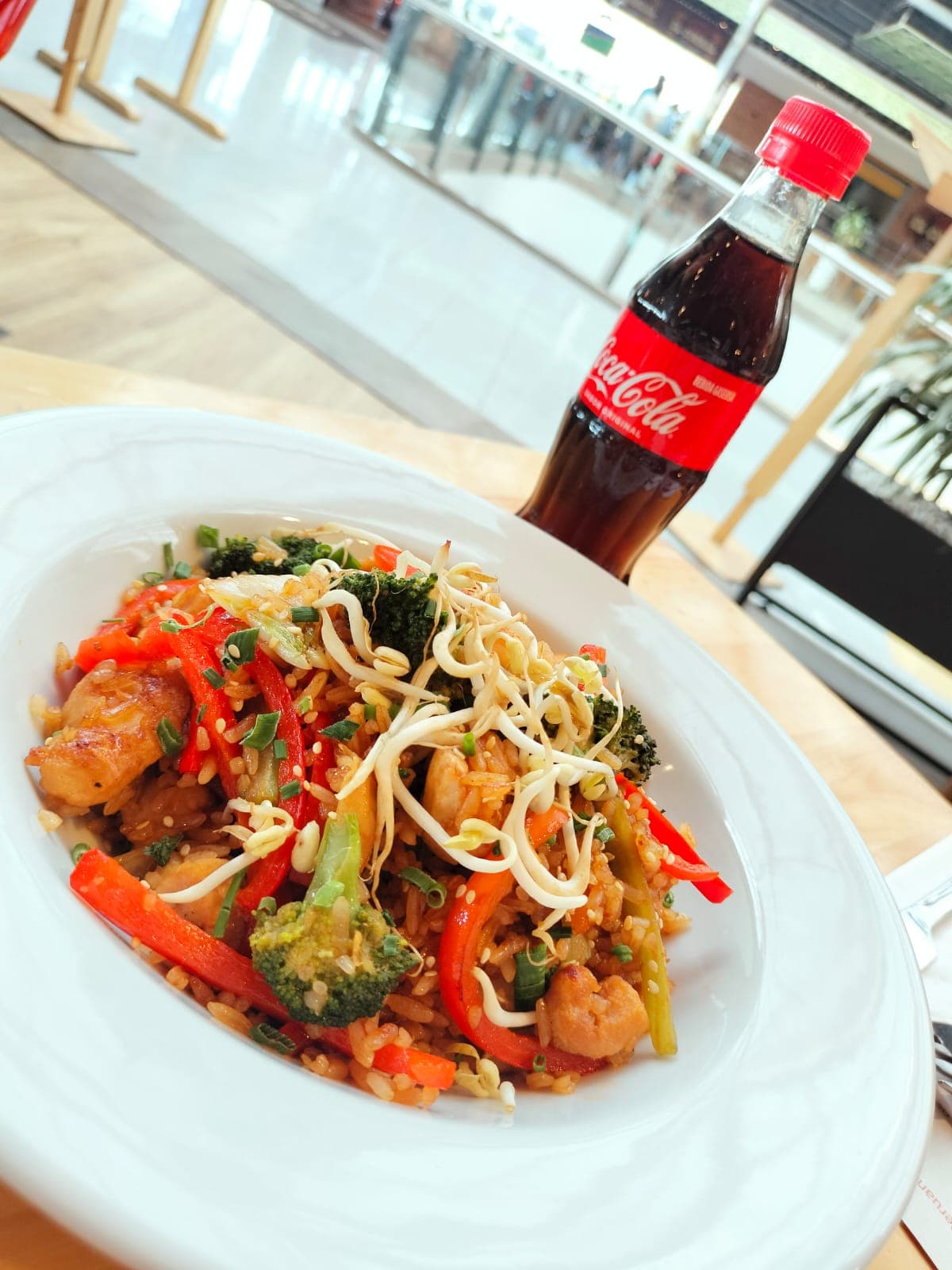 Chow Fan  + Coca cola 400 ml