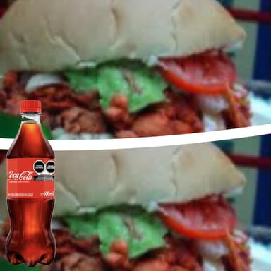 Combo 2 tortas+  2 refrescos