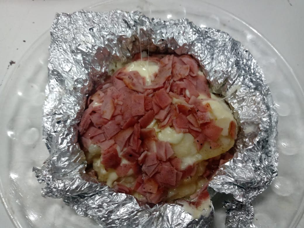 Papa Asada Sencilla