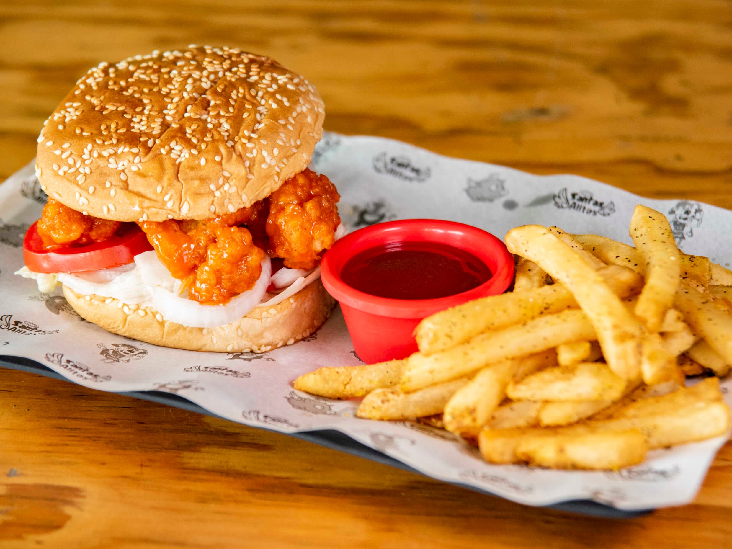 Hamburguesa de Boneless