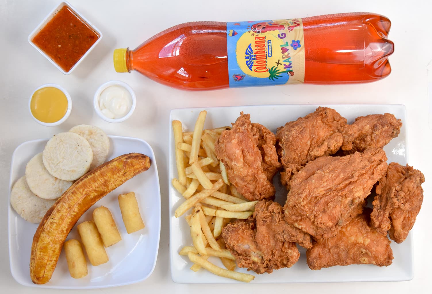 Combo 1 Pollo Broaster+Plátano Maduro+Gaseosa 1L
